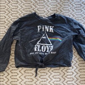 Pink Floyd long sleeved shirt with tie